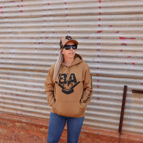 BULLDUST BROWN HOODIE