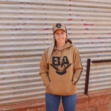 BULLDUST BROWN HOODIE